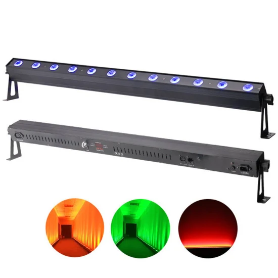 DJ Equipment Stage Lighting SMD Strobe RGB 3in1 Wall Wash Light LED Pixel Strip Bar light