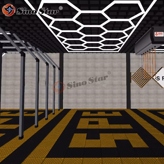 Factory Sell for Car Wash Room Exoprt to Mexico 12 Watt LED Hexagonal Wall Light