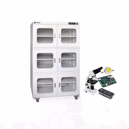 Auto Electronic Desiccant Humidity Control Industrial Dehumidifier Dry Cabinet