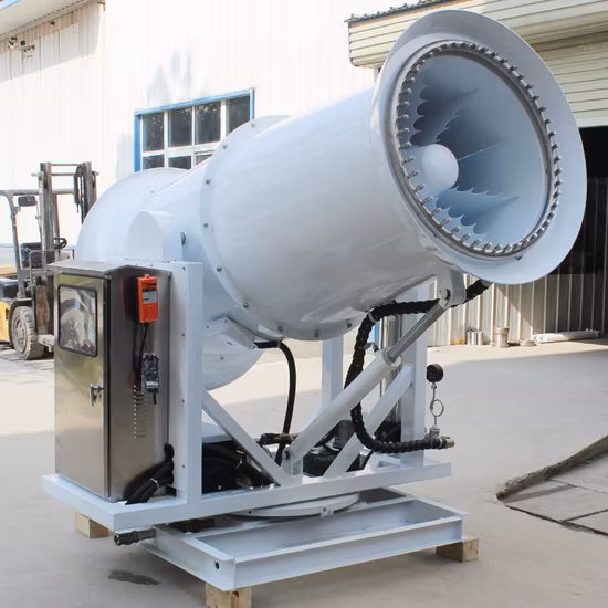 Disinfectant Fog Cannon Mist Blower Power Sprayer Haze Spraying Gun Machine