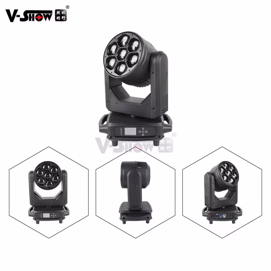 7PCS RGBW 4in1 LED Moving Head Light