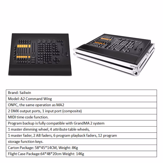 Ma Command Onpc Wing DMX Stage Lighting Console Controller
