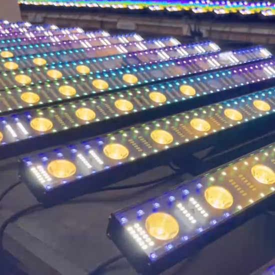 Stage Background Dynamic Special Effects LED Lights for Wedding Performances Bar