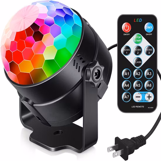 DJ Party Lamp LED Stage Disco Ball Lights Decoration LED Magic Ball Light Disco Stage Light