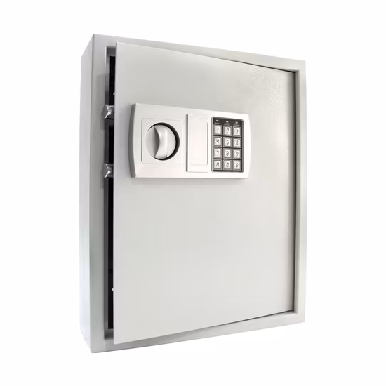 Uni-Sec Smart Digital Key Cabinet Electronic Secret Safe Box Lock Box Outdoor Wall Mounted with Combination Code Lock Hidden for Key Storage (KS-74)
