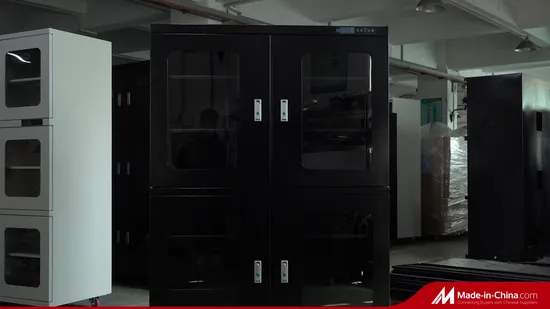Large Capacity Electronic Anti-Static Dry Cabinet with Sliding Drawers for Storing Component Rolls