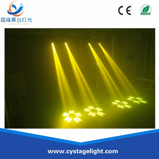 Rotating Atmosphere Light 36PCS Bead Beam LED Special Effect Dyed Moving Head Light