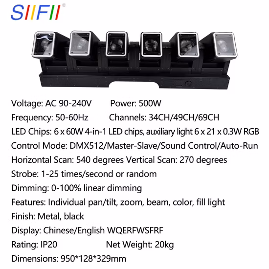 RGBW DJ Disco Lighting Pixel Beam LED Wall Wash Bar Light